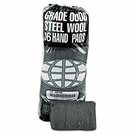 GMA Industrial-Quality Steel Wool Hand Pad, 192PK 117003